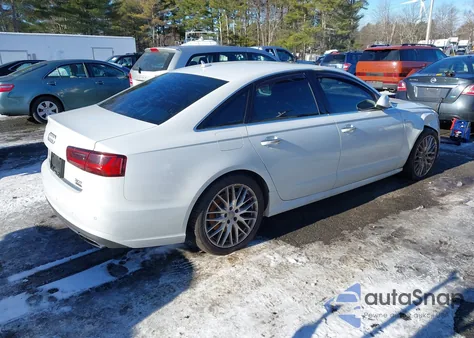 2016 Audi A6 3.0T Premium Plus from USA, damaged, VIN WAUHGAFC2GN102111